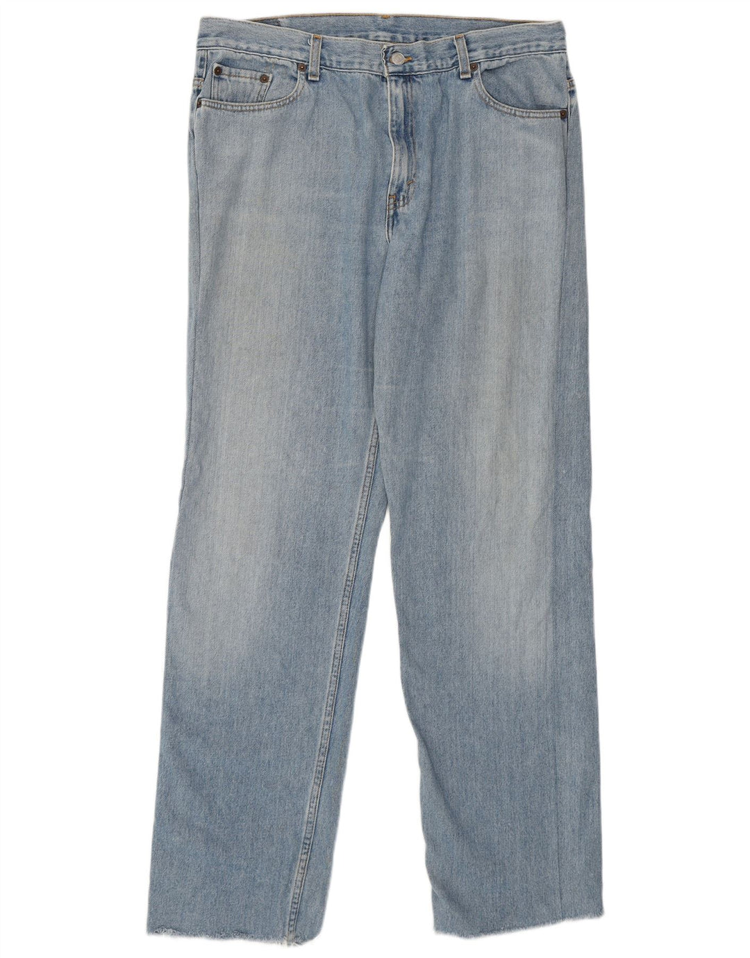 LEVI'S Ženske široke traperice niskog struka 577 US 16 2XL W38 L33 Plavi pamuk