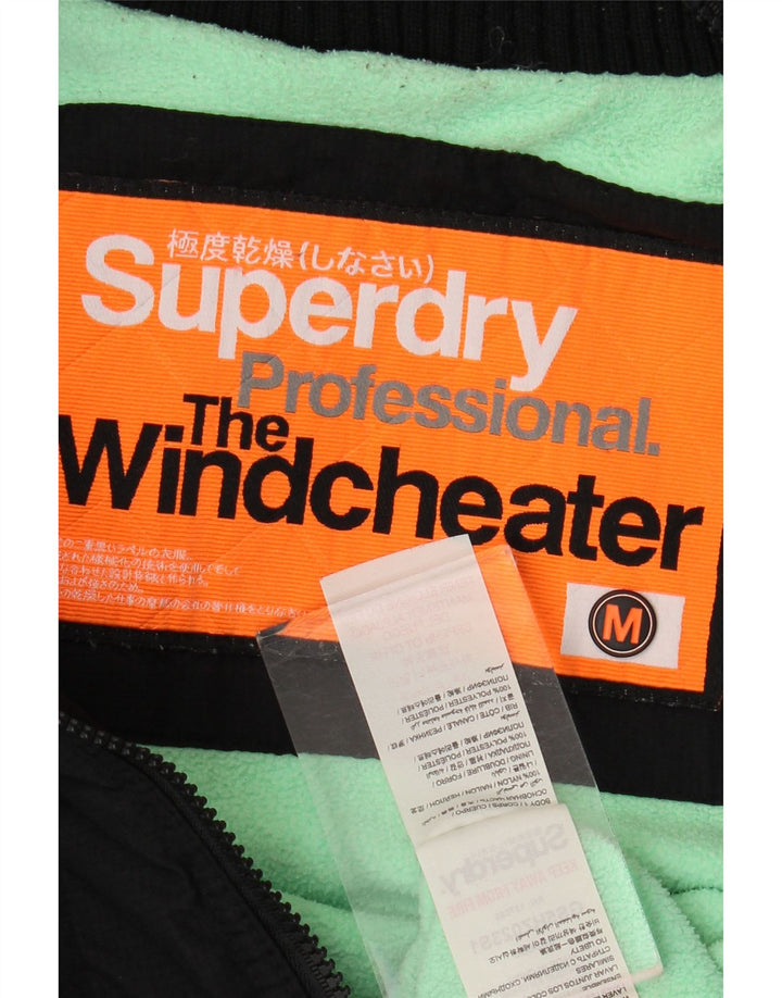 SUPERDRY ženska jakna s vjetrovkom UK 14 srednje crna