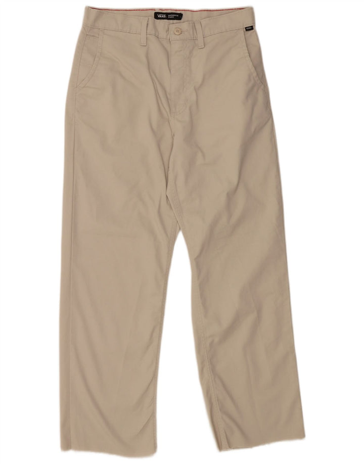 Vans Muške chino hlače širokog kroja W30 L29 bež poliester