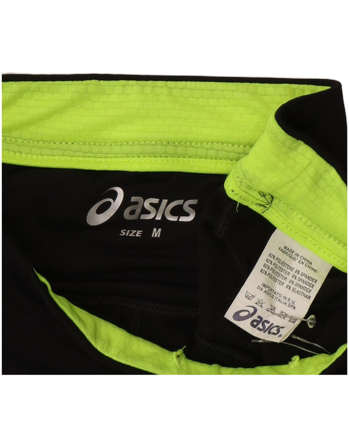 Asics ženske Graphic Capri tajice UK 12 Srednje crni poliester