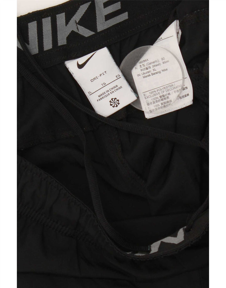Nike muške sportske kratke hlače XL crni poliester