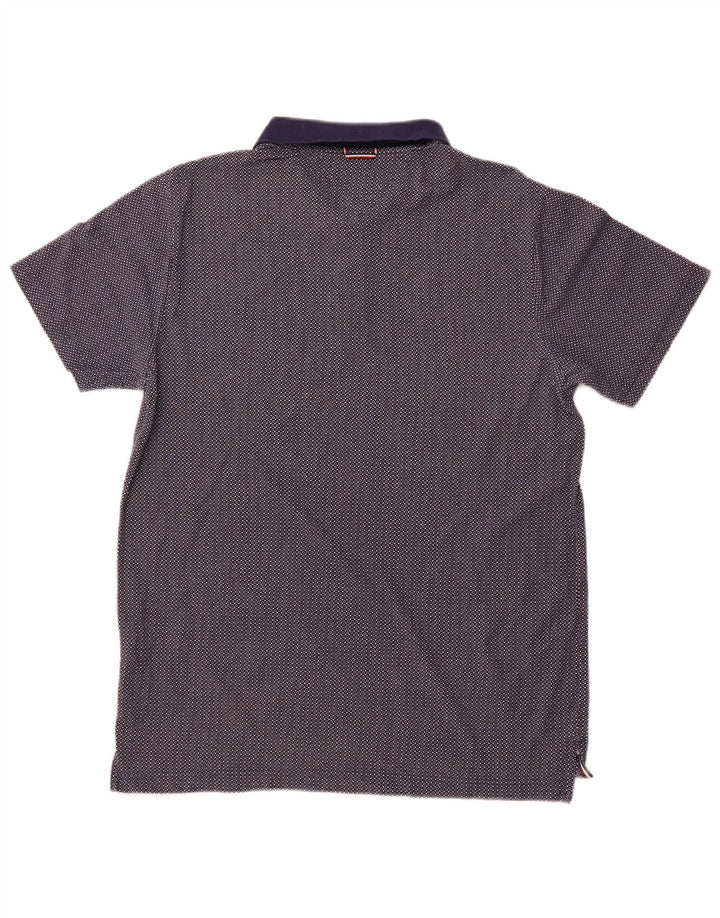 TOMMY HILFIGER Muška polo majica XL tamnoplavi pamuk na točke