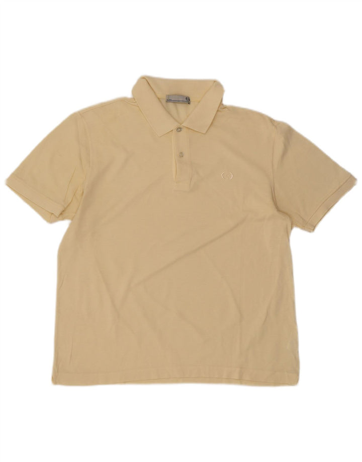 Sergio Tacchini muška polo majica IT 50 srednje žuti pamuk
