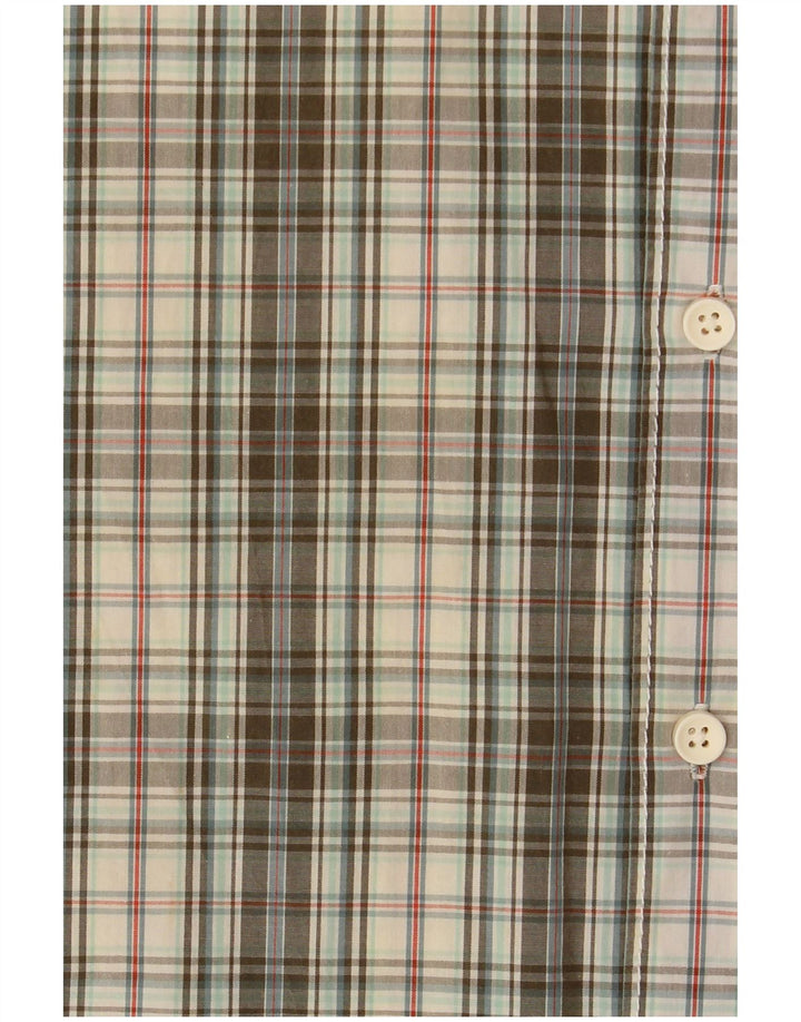 LEVI'S muška košulja kratkih rukava, veliki kaki karirani pamuk