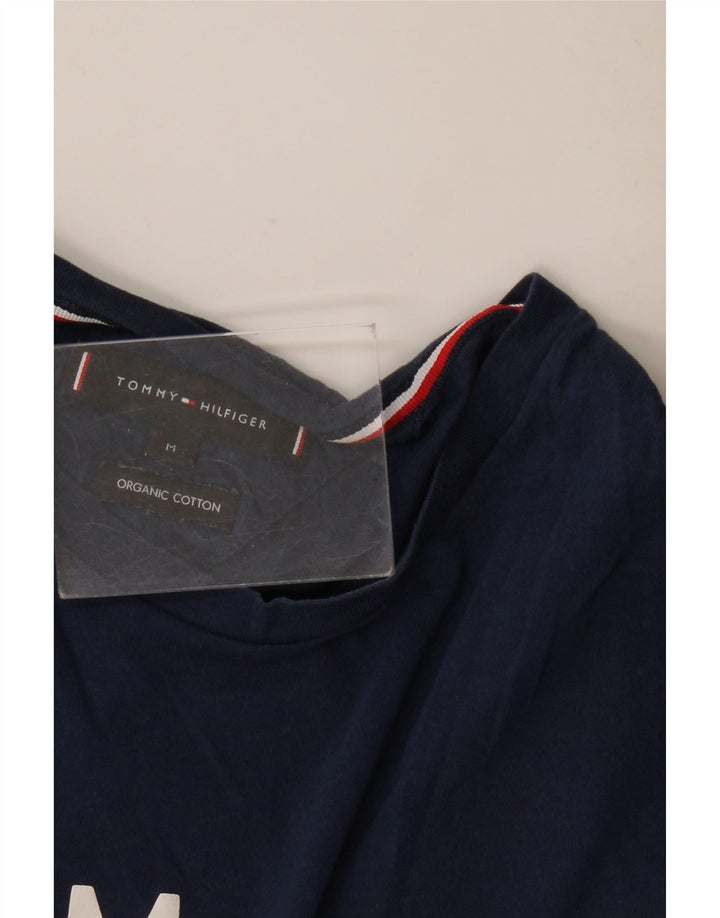 Tommy Hilfiger Ženska majica kratkih rukava s grafičkim motivima UK 14 srednje tamnoplavi pamuk