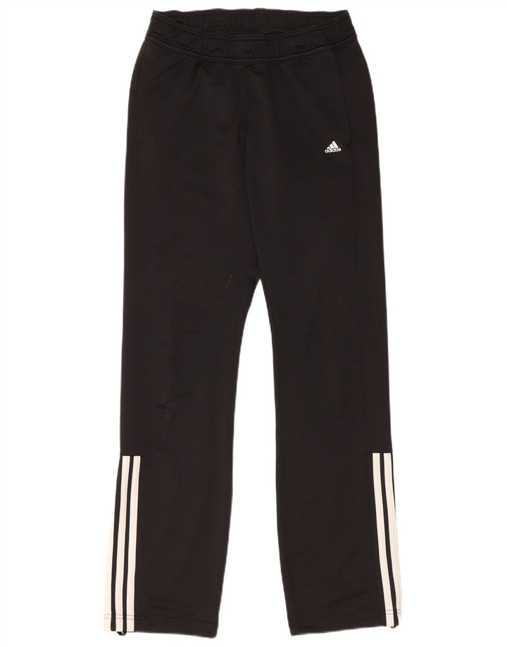 Adidas ženske hlače za trenirku UK 8/10 male crne poliesterske