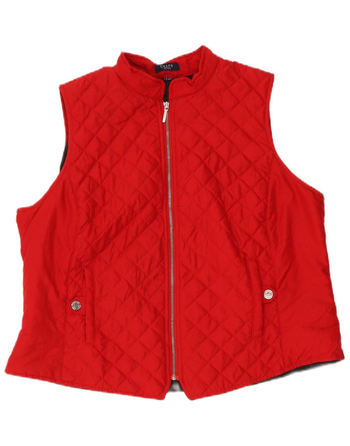 Chaps Ženska prošivena jakna UK 18 XL crvena