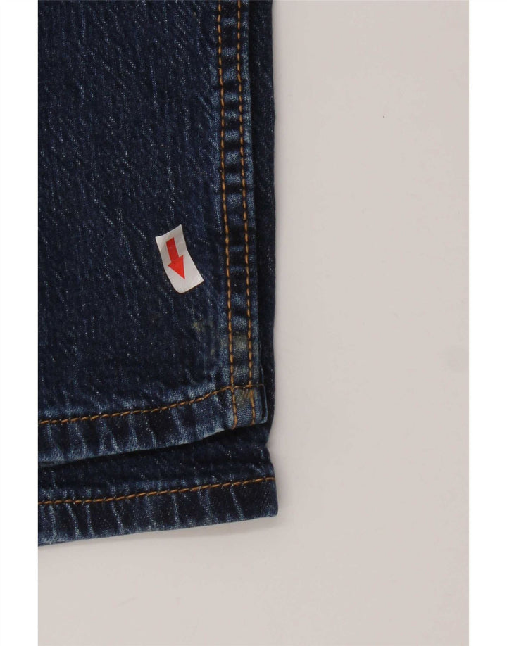 Levi's muške 505 ravne traperice W40 L22 plavi pamuk