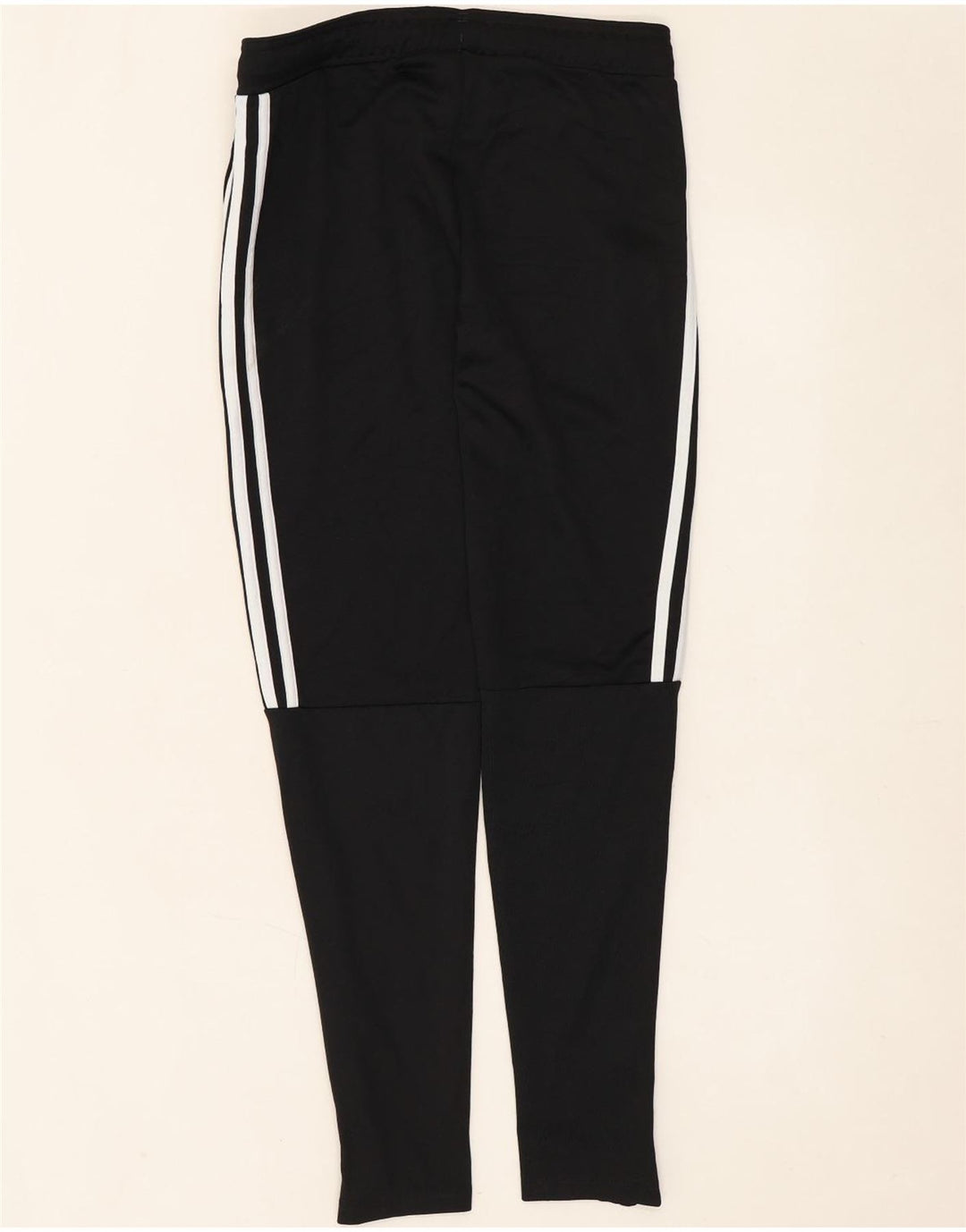 Adidas ženske hlače za trenirku UK 8/10 male crne poliesterske