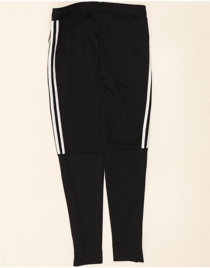 Adidas ženske hlače za trenirku UK 8/10 male crne poliesterske