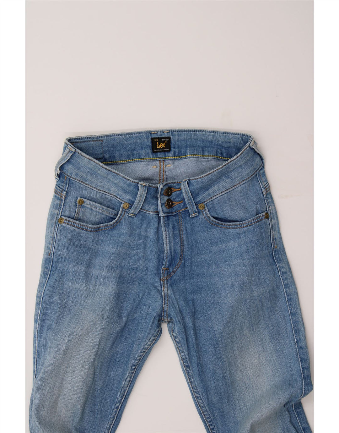 LEE Womens Joliet Bootcut Jeans W24 L31 Blue Cotton Vintage Lee and Second-Hand Lee from Messina Hembry 
