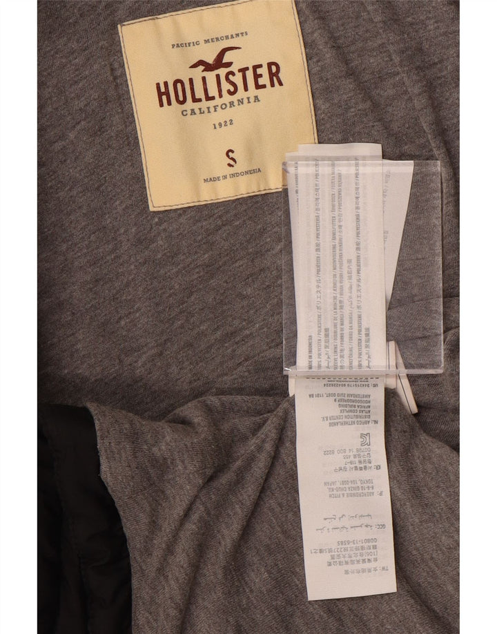 Hollister ženska podstavljena jakna s kapuljačom UK 10 Small Black Colourblock