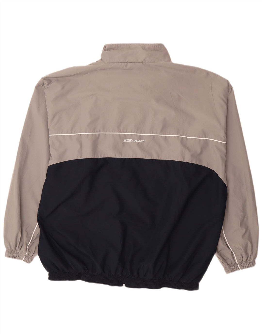 REEBOK muška gornja jakna trenirke 2XL sivi poliester u boji