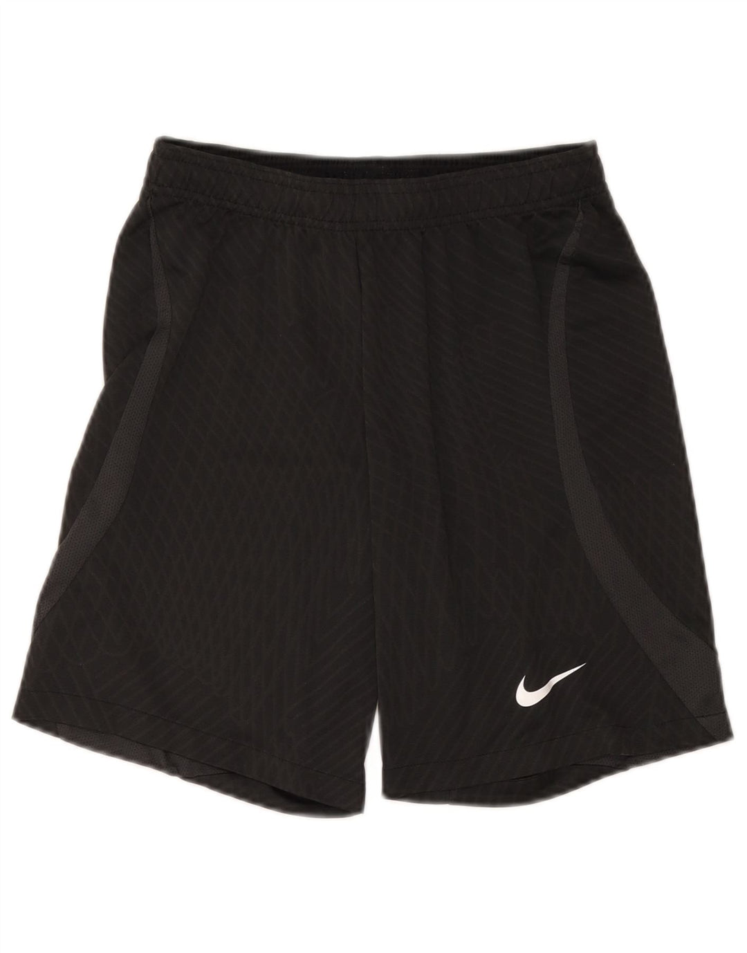 Nike muške Dri Fit Slim Fit kratke sportske kratke hlače male crne karirane poliester