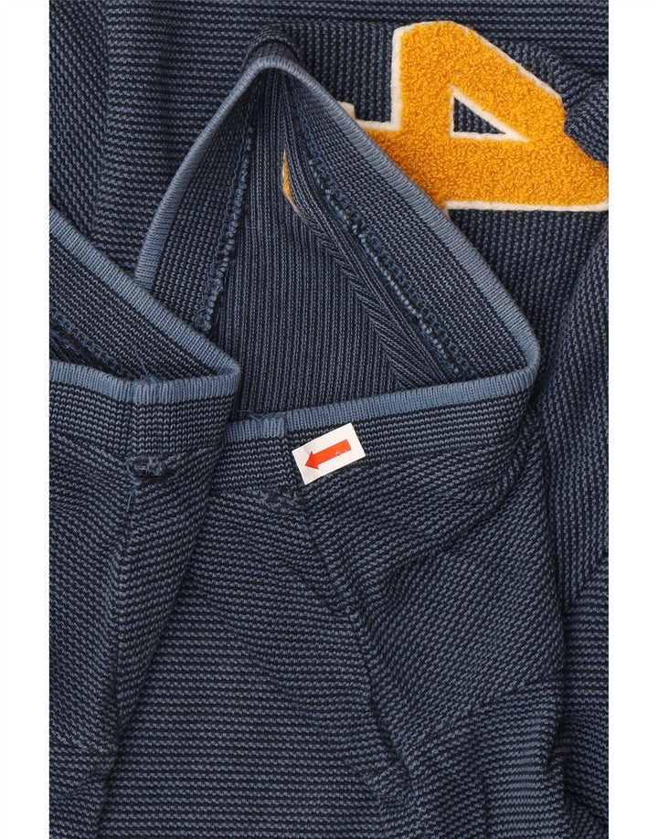 SUPERDRY Muška klasična polo majica s grafičkim motivima 3XL tamnoplava prugasta