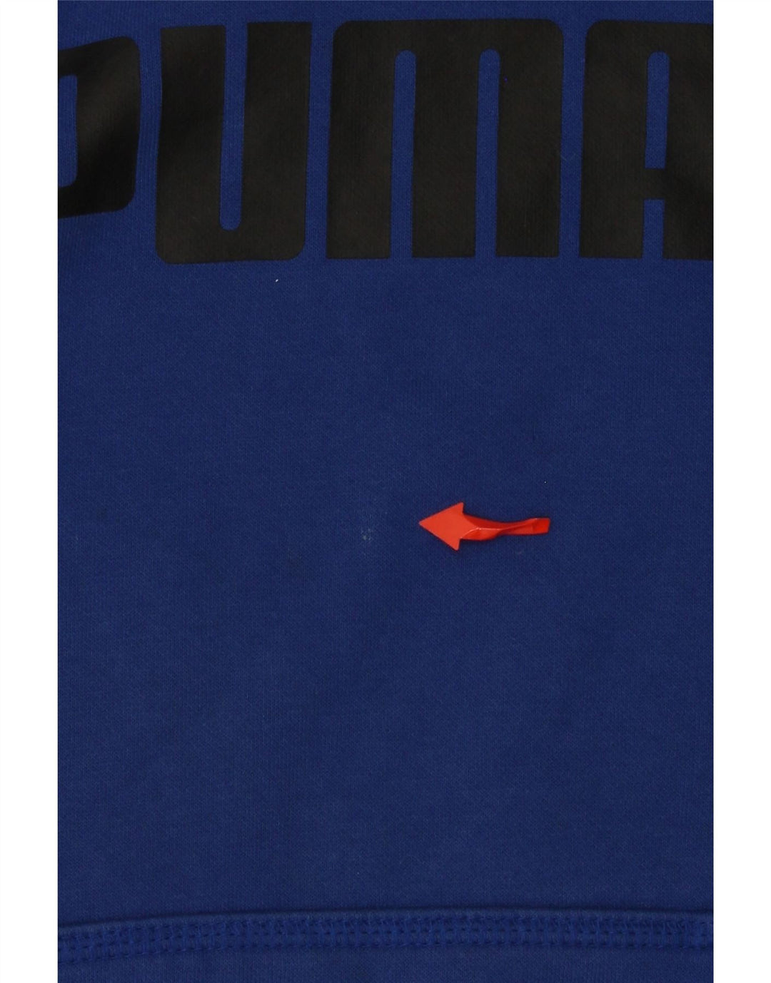 PUMA Muška majica s kapuljačom s kapuljačom, mali plavi pamuk