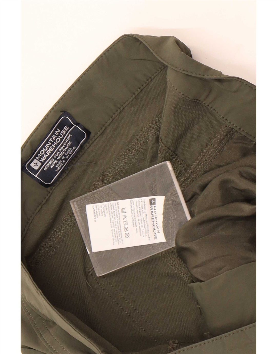 Mountain Warehouse Muške uske Cargo hlače W30 L28 kaki poliamid