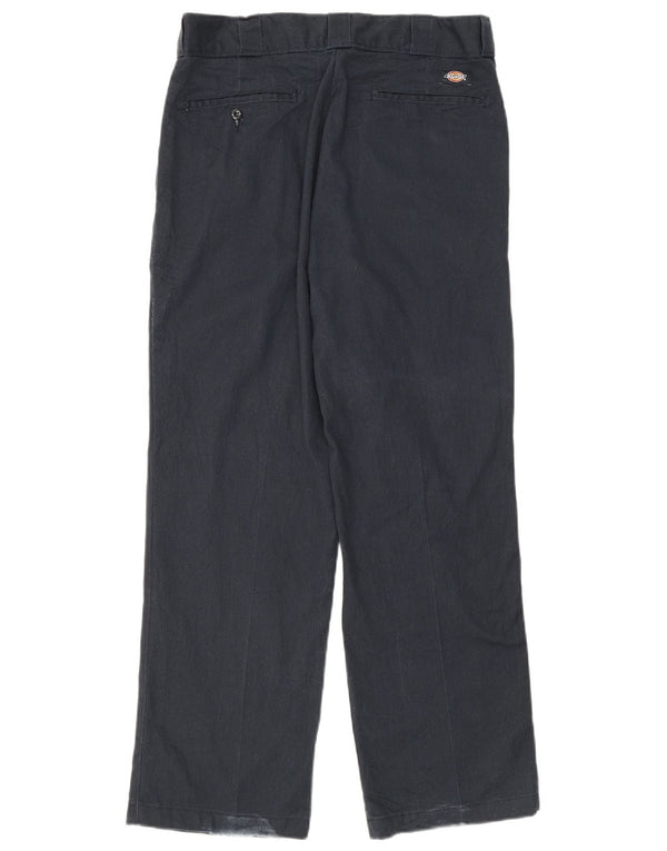 Dickies muške ravne chino hlače W32 L30 tamnoplave