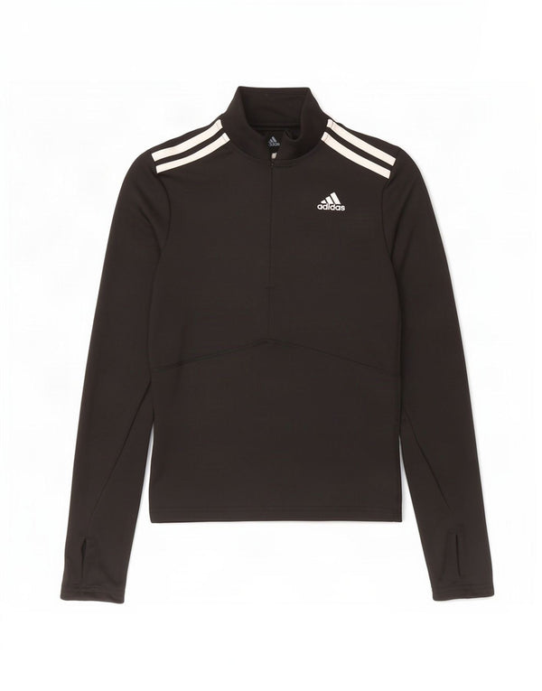 Adidas ženska trenirka Aeroready zip izrez UK 4/6 XS crna