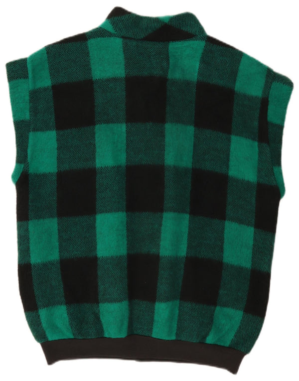 Vintage muška jakna UK 40 Large Green Gingham