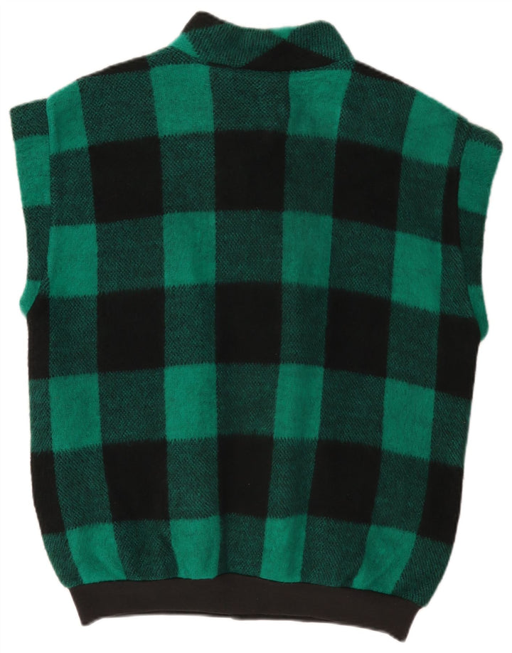 Vintage muška jakna UK 40 Large Green Gingham
