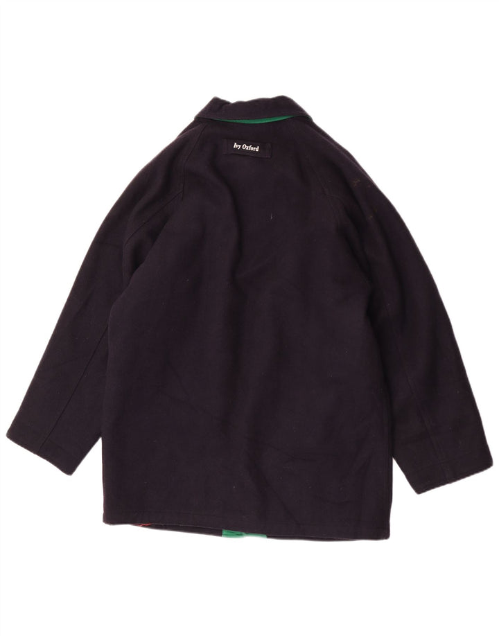 Ivy Oxford muška bomber jakna regularnog kroja UK 40 velika tamnoplava vuna