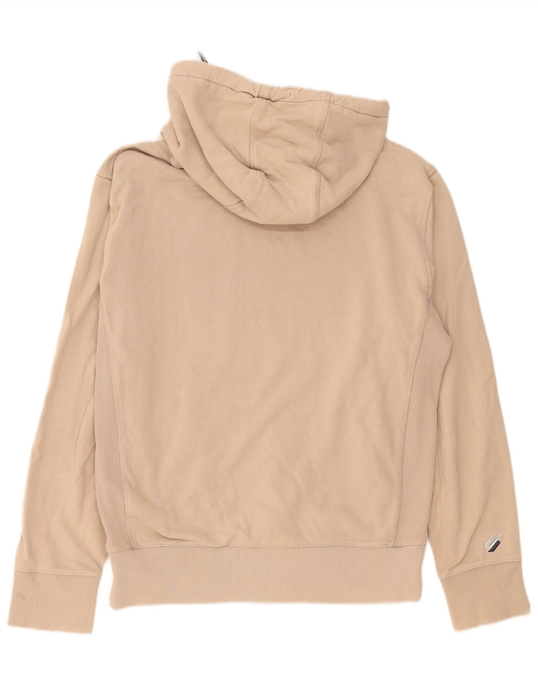 Superdry muška majica s kapuljačom s kapuljačom, mala, bež