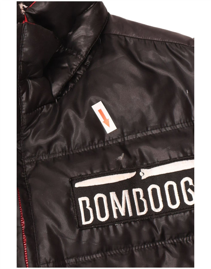Bomboogie muška podstavljena jakna Graphic Graphic UK 42 XL crni poliester