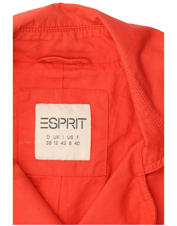 Esprit ženski trenč kaput UK 12 srednje crvene boje