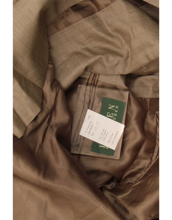 Ralph Lauren muška jakna sa 2 gumba UK 42 velika bež vunena