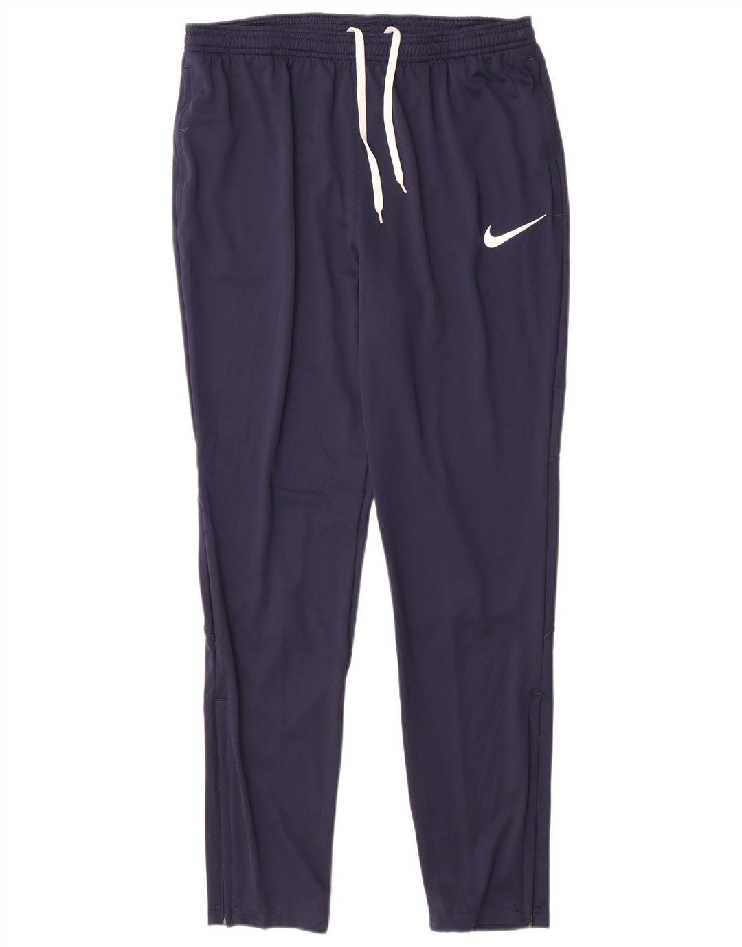 Nike muške Dri Fit hlače za trenirku, velike tamnoplave poliesterske hlače