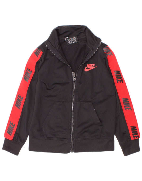 Gornja jakna trenirke Nike Boys Graphic 3-4 Years XS Black Colourblock