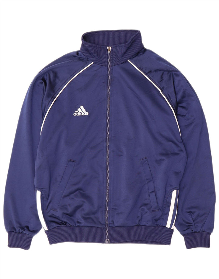 ADIDAS Gornja jakna trenirke za djevojčice 11-12 godina tamnoplavi poliester