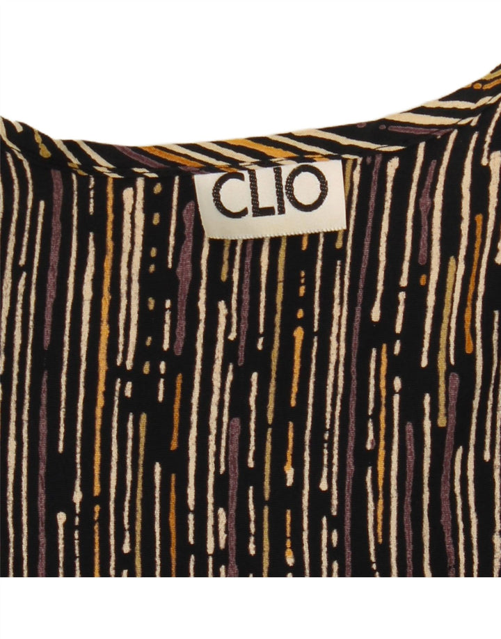 Clio ženska košulja bluza UK 14 velike višebojne pruge