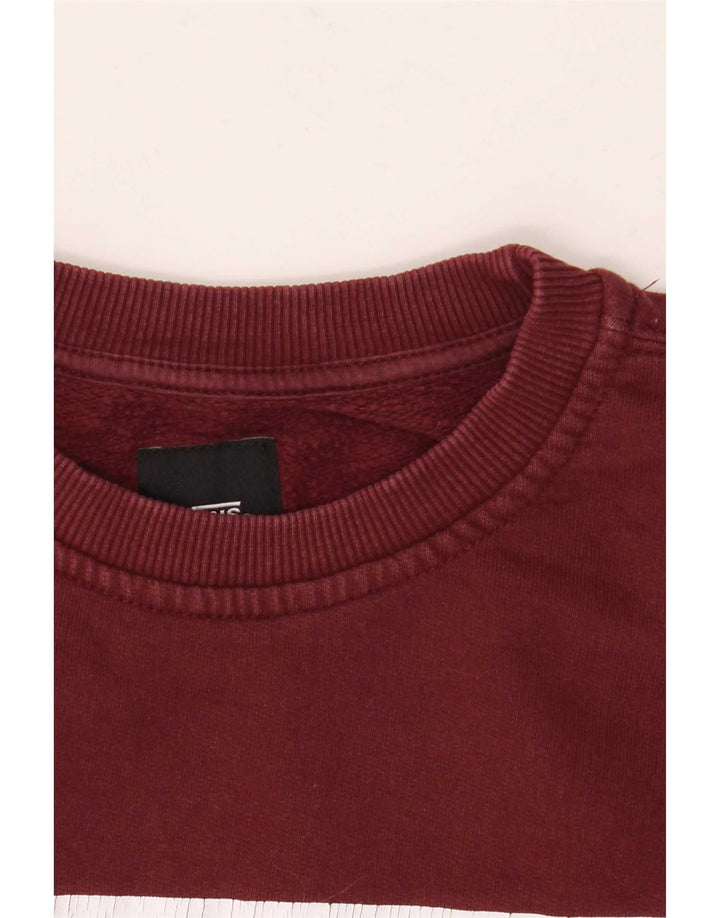 Vans muška trenirka s grafičkim motivima srednje bordo boje
