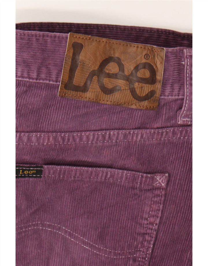 LEE Womens Corduroy Skirt Small W28  Purple Vintage Lee and Second-Hand Lee from Messina Hembry 