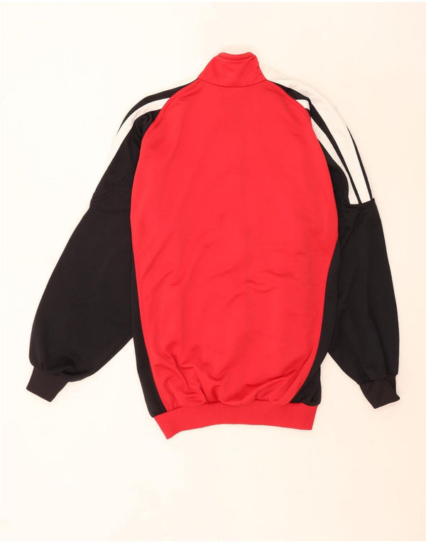 Adidas muška trenirka gornja jakna UK 40/42 Medium Red Colourblock Sports