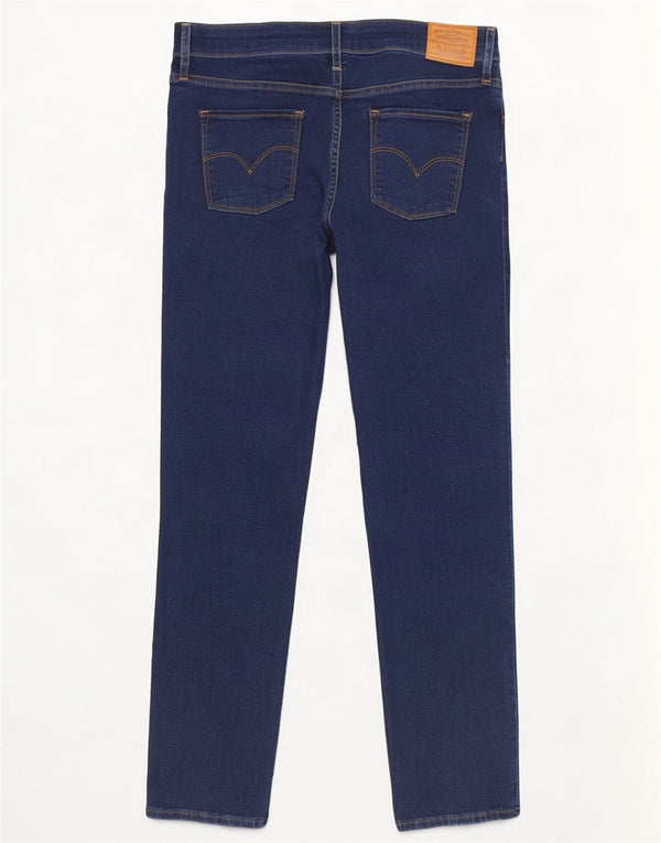 Levi's ženske 712 uske traperice W29 L30 tamnoplavi pamuk