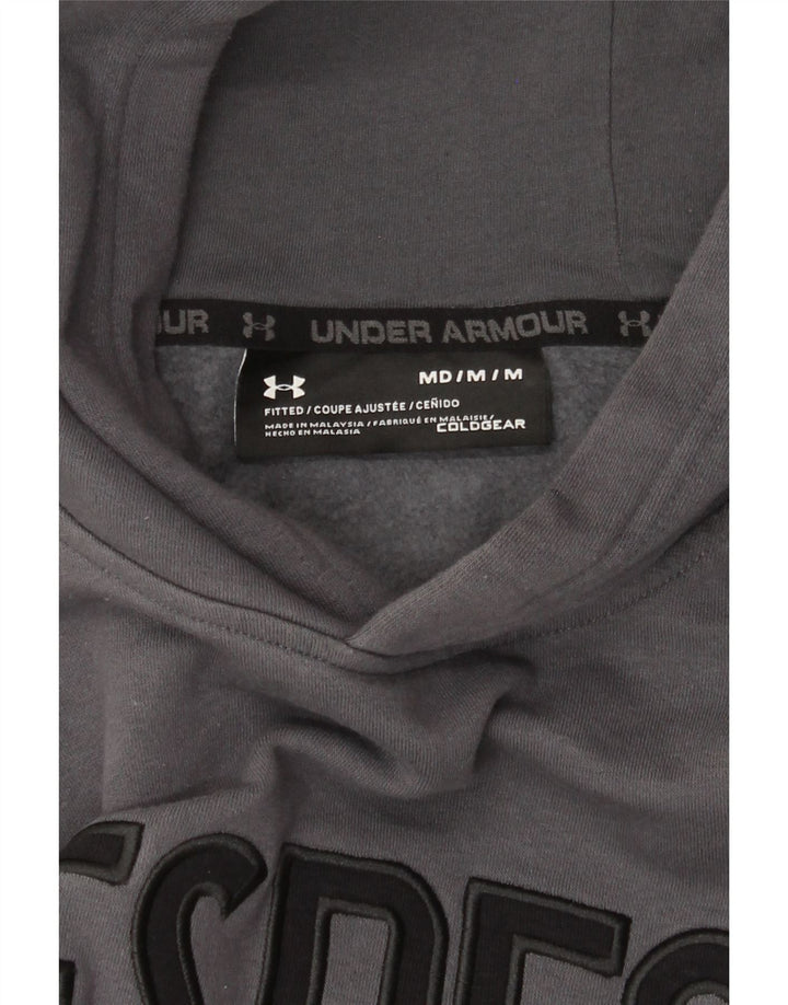 Under Armour muška majica s kapuljačom Cold Gear Graphic Srednje siva