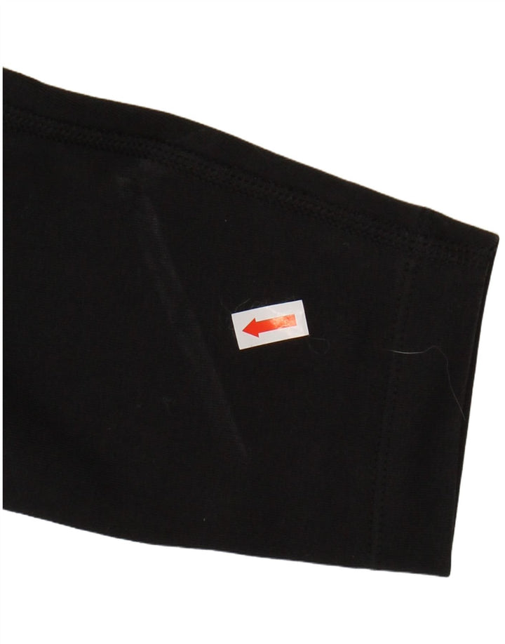 NIKE ženske grafičke tajice UK 8 male crne pamučne