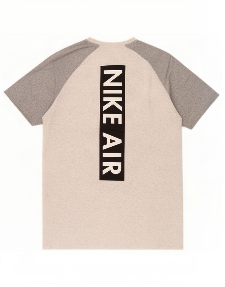 Nike muška majica s grafičkim motivima srednje sive boje