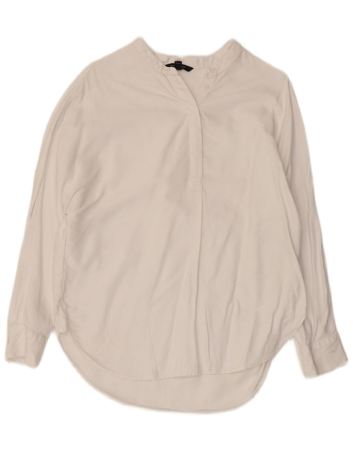 BANANA REPUBLIC Ženska mala pulover majica UK 14 Srednje bijela