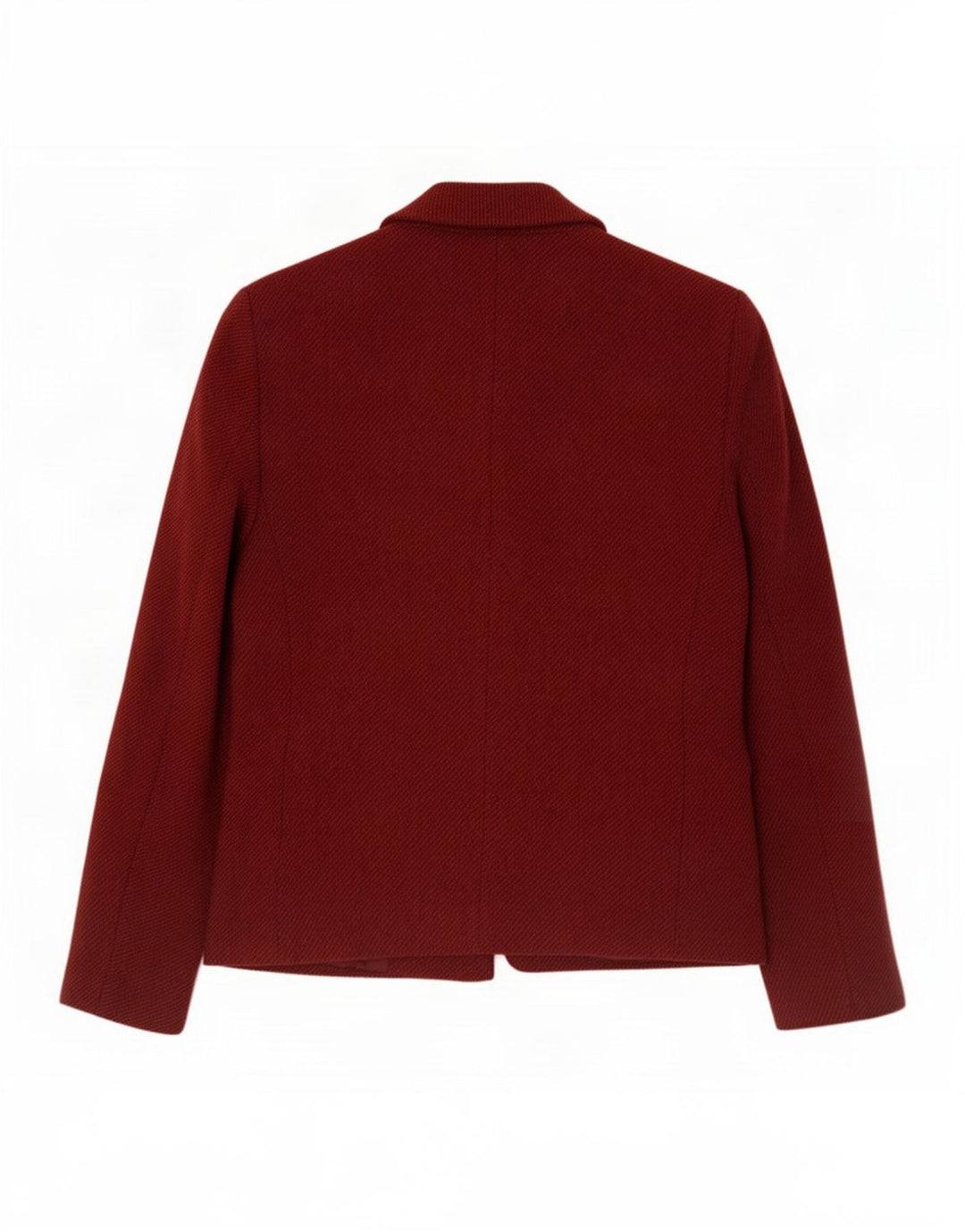 Marks & Spencer Ženska jakna sa 4 gumba Petite UK 10 Small Burgundy