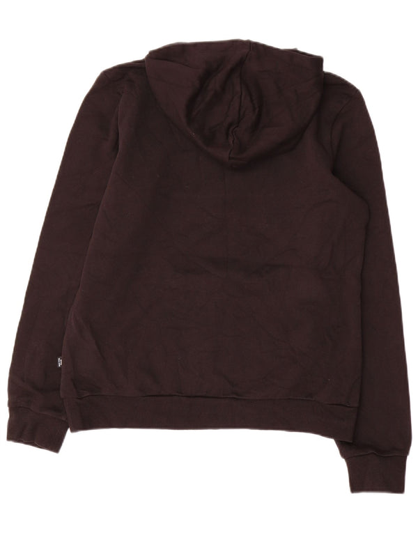 PUMA Ženska majica s kapuljačom s kapuljačom UK 14 Srednje crni pamuk