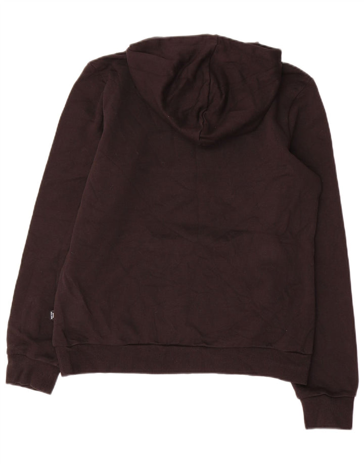 PUMA Ženska majica s kapuljačom s kapuljačom UK 14 Srednje crni pamuk