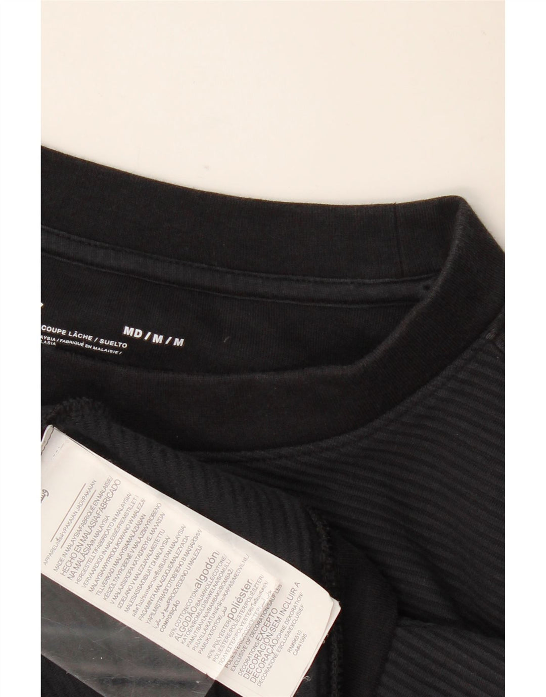 Under Armour ženska majica kratkih rukava prekomjernih dimenzija UK 14 srednje crna