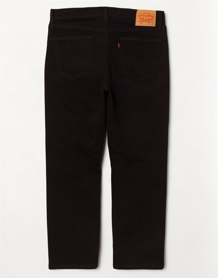 Levi's muške 514 ravne traperice W34 L26 crni pamuk