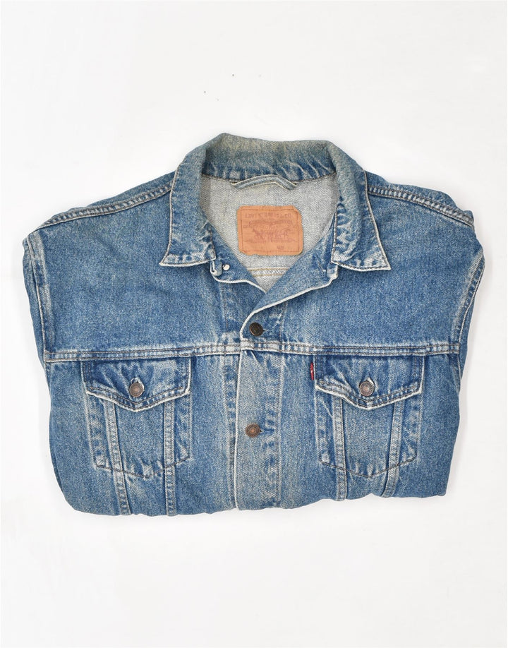LEVI'S muška traper jakna UK 42 XL plavi pamuk