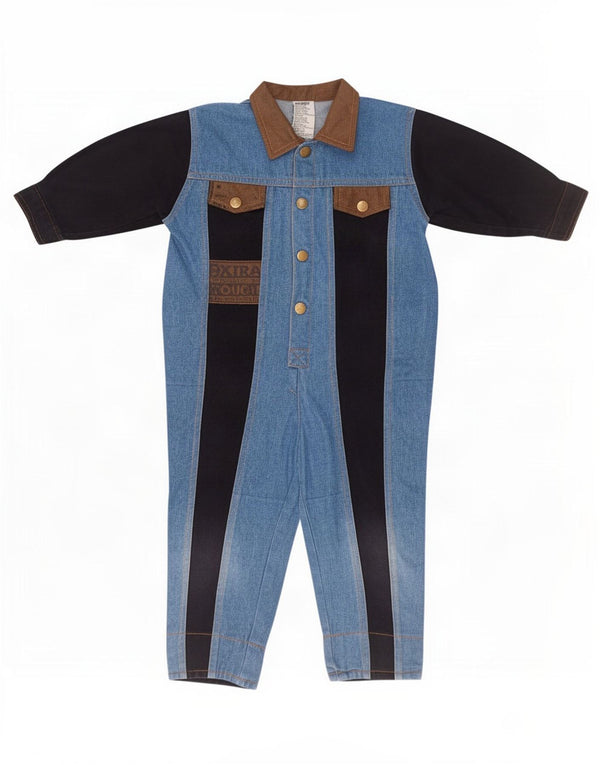Gitano Baby Boys Graphic Denim kombinezon 0-3 mjeseca plavi pamuk u boji