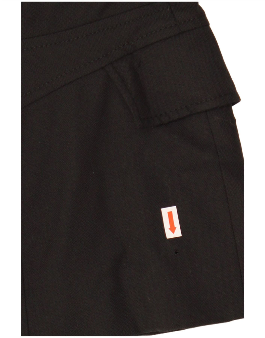 REISS Ženska jakna s jednim gumbom UK 8 Mala crna vunena